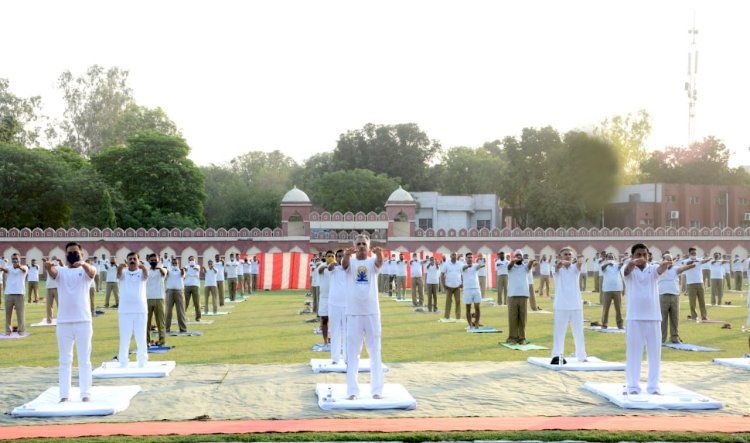 BSF celebrates Yoga Day in Jammu
