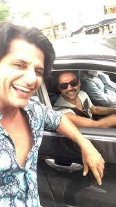 Karanvir Bohra chases Abhay Deol's car, raps on his window and captures reaction