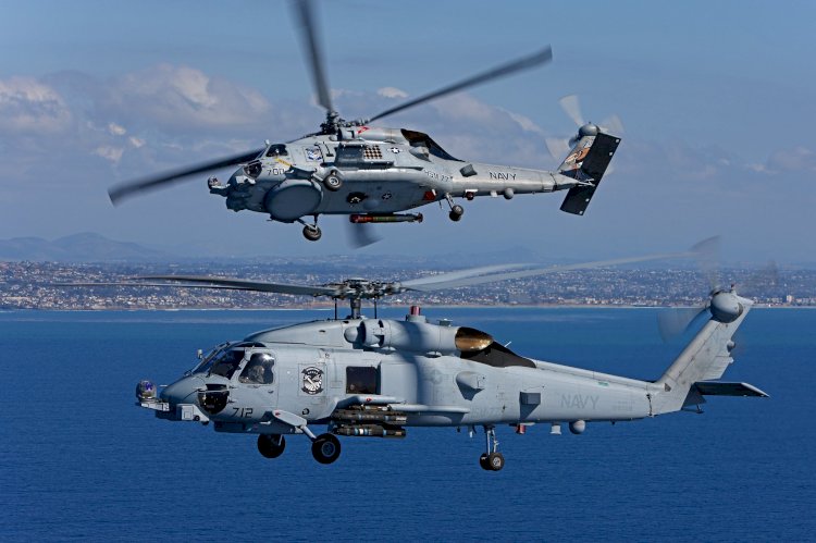 Indian Navy accepts first batch of two MH-60r Multi Role Helicopters