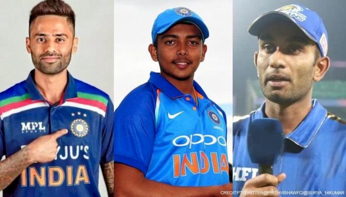 Suryakumar Yadav, Prithvi Shaw Receives Maiden Call Up; To Join Test Squad In England