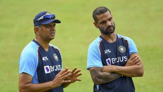Twitter goes crazy after coach Rahul Dravid leads India's first training session in Sri Lanka