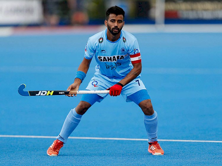 Indian hockey captain Manpreet Singh, determined to make his mother's sacrifices count at Tokyo Olympics
