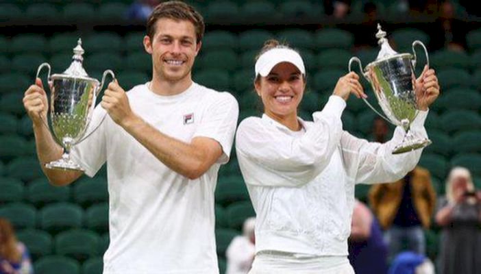 Wimbledon: Desirae Krawczyk 'shocked' At Winning Back-to-back Grand Slam Mixed Titles