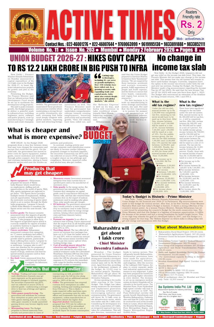 Active Times 2-2-2026